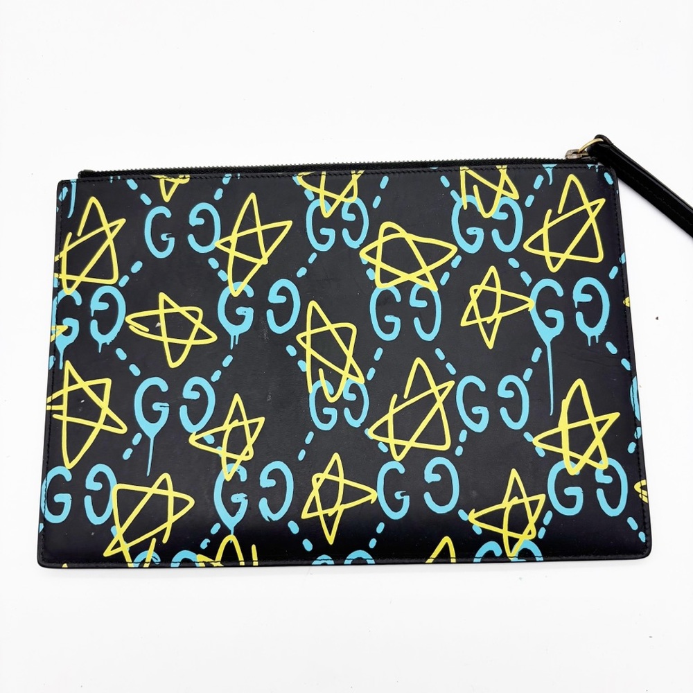 Gucci Ghost Graffiti Pouch - image 4